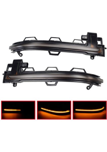1 Çift Araba Dikiz Yan Ayna LED Dinamik Dönüş Sinyal Işığı Bmw X3 X4 X5 X6 X7 G01 G02 G05 G07 2018-2020 Göstergesi (Yurt Dışından) indirimleri