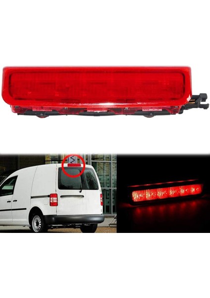 Yüksek Seviye Fren Lambası Stop Lambası Üçüncü Fren Lambası Kuyruk Lambası Arka Sinyal Işığı Caddy Iıı 2004-2013 Için (Yurt Dışından)
