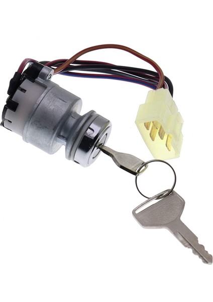 36919-75160 36919-75162 Kubota M105SDT M105XDT M126XDC Kontak Anahtarı Kilit Silindiri Için 2 Anahtarlı Kontak Anahtarı (Yurt Dışından)