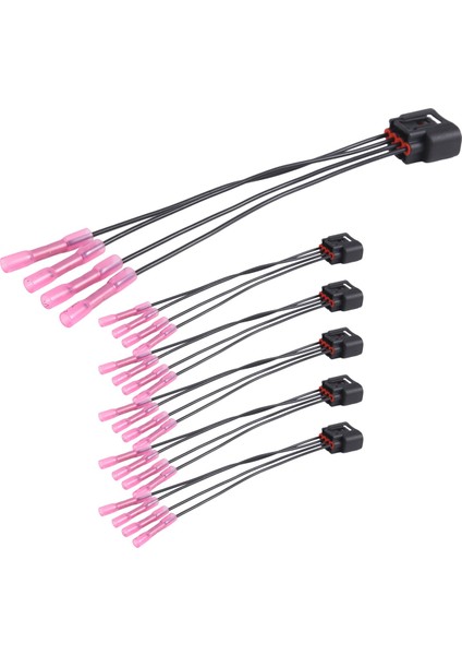 6 Adet Ateşleme Bobini Konnektörü Pigtail Fiş Seti Seti 645-940 Toyota Camry Corolla Lexus Için (Yurt Dışından)