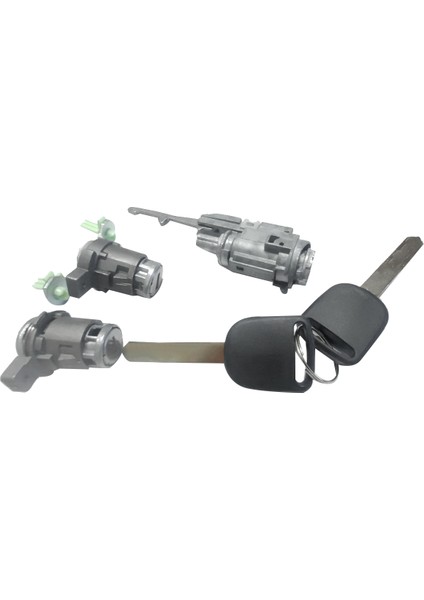 Kontak Anahtarı Silindiri ve 2 Tuşlu 2 Adet Kapı Kilidi Silindiri 72145-S73-003 Honda S2000 Accord Civic Odyssey (Yurt Dışından)