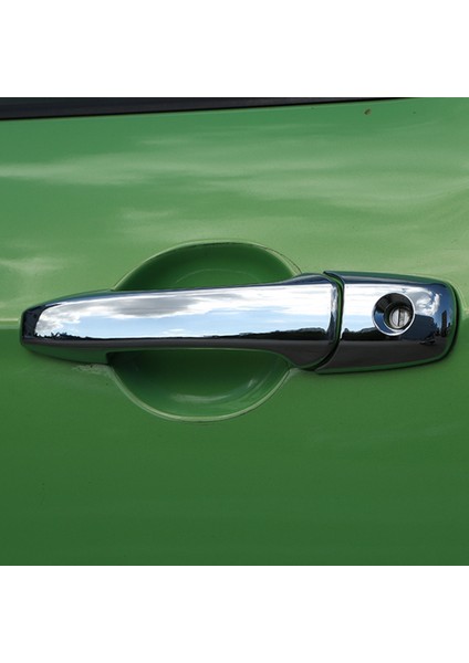 Yan Kapı Kolu Kapak Trim Dekor Çerçeve Kitleri Ford Mustang 2004-2014 Aksesuarları Için Abs (Gümüş) (Yurt Dışından) indirimleri
