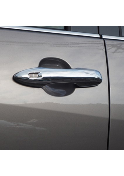 Mazda 2 2023 Için Abs Krom Kapı Kulp Kılıfı Trim Dekoratör Etiket Dış Aksesuarlar (Yurt Dışından)