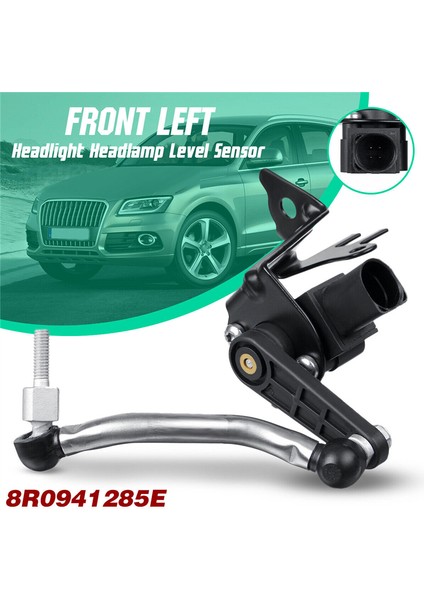 Ön Sol Araba Süspansiyon Yüksekliği Far Seviye Sensörü Audi Q5 2009-2017 Sq5 2014-2017 8R0941285E (Yurt Dışından)