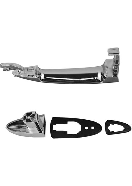 Araba Sağ Dış Kapı Kolu Dış Kapı Kolları 735409024 Fiat Lancia Ypsilon 2003-2011 (Yurt Dışından)