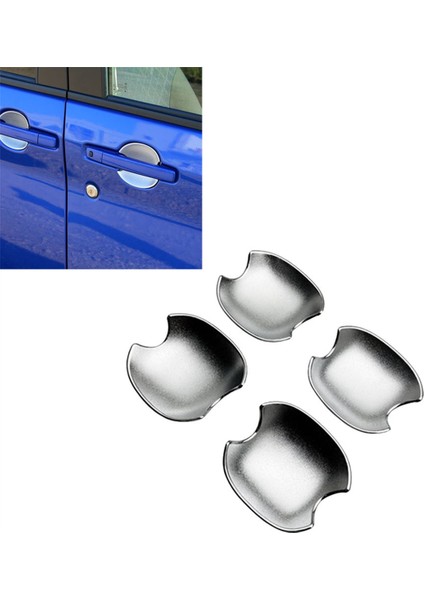 4 Adet Dış Kapı Kolu Kase Kapağı Krom Mitsubishi Delica Mini 2023 2024 Için Kapı Dış Kol Trim Etiket (Yurt Dışından)