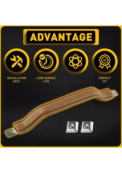 1 Çift Araba Iç Ön Kapı Paneli Çekme Kolu Jeep Wrangler Yj 1987-1995 YJ55009801KS (Yurt Dışından)