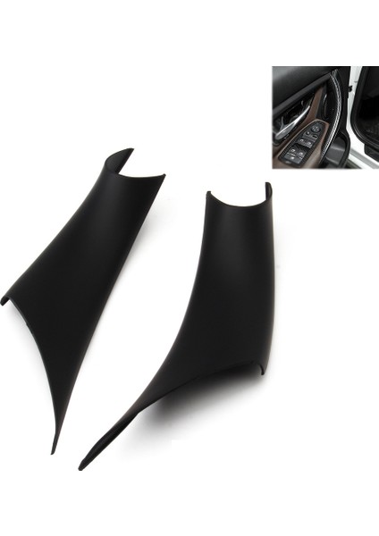 Adet Abs Iç Kapı Kolu Çekme Koruyucu Kapak -Bmw 3 4 Serisi 3 Serisi Gt F30 F35 2013-2019 Siyah (Yurt Dışından) modelleri
