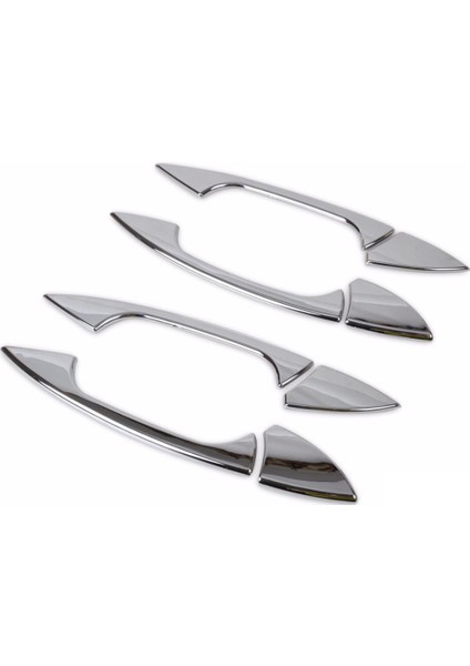 Adet Krom Kapı Kolu Trim Kapakları Mercedes Benz B/c/e/glk/ml/cla W204 W212 (Yurt Dışından)