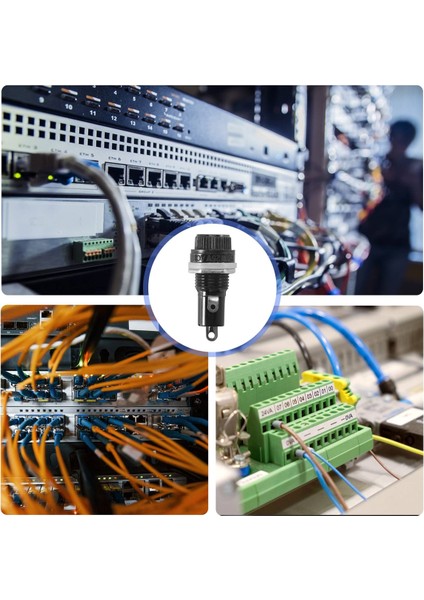 10 Adet Elektrik Panosuna Monte 5 x 20MM Sigorta Tutucu (Yurt Dışından) indirimleri