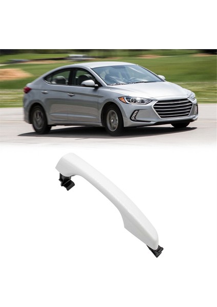Hyundai Elantra 2017-2020 Için Araba Ön Sağ Dış Kapı Kolu 82661-F2010 82661F2010 (Yurt Dışından)