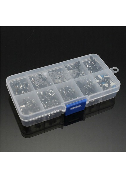 180 Adet 10 Değer Dokunsal Basmalı Düğme Anahtarı Mini Anlık Inceliğini Çeşitli Kitleri (Yurt Dışından) modelleri