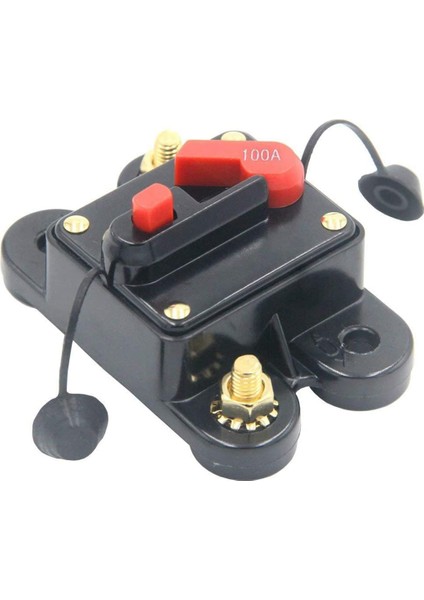 Devre Kesici 100A Menüsel Sıfırlamalı Ev Güneş Enerjisi Sistemi Araba Ses ve Amfi Koruması 12V-24V DC Sıfırlama İnvertörü (Yurt Dışından) fiyatları