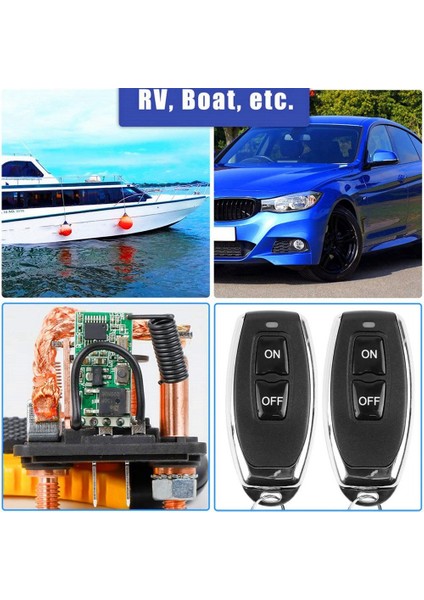 12 V 200A Evrensel Pil Anahtarı Röle Entegre Kablosuz Uzaktan Kumanda Bağlantıyı Kesme Izolatör Anahtarı 1 Uzaktan (Yurt Dışından) indirimleri
