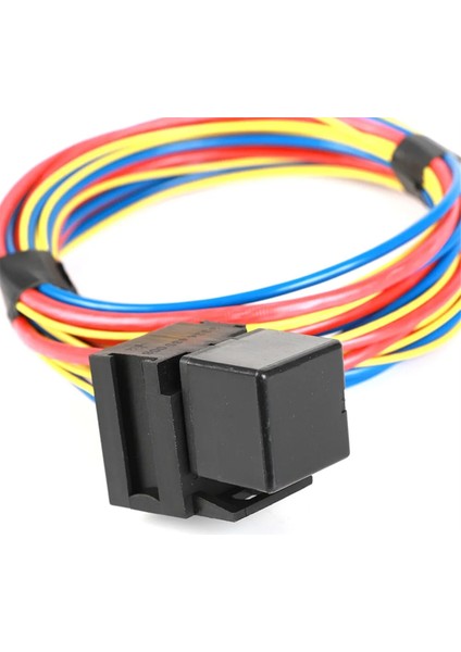 40205G 4-Pin Elektrikli Yakıt Pompası Kablo Demeti ve Röle Kablolama Kiti, Hi-Amp Çekişi/hi-Perf Için Talimatlarla (Yurt Dışından) indirimleri