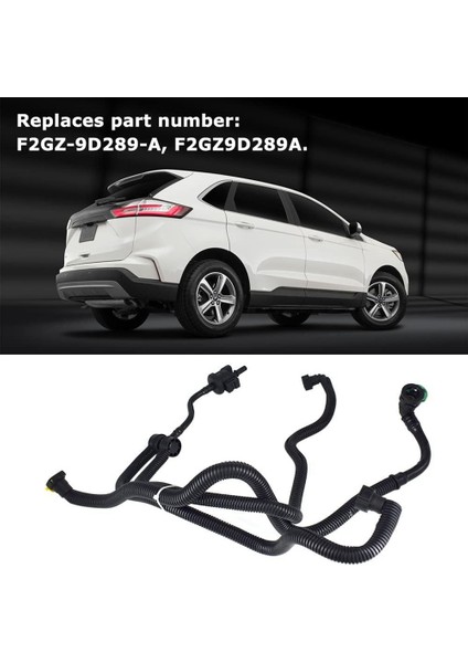 F2GZ9D289A Araba Karbon Teneke Kutu Solenoid Valf Hortum ile Ford Edge Için 2.0l 2.7l 2015 2016 2017 2018 2019 2020 (Yurt Dışından) indirimleri