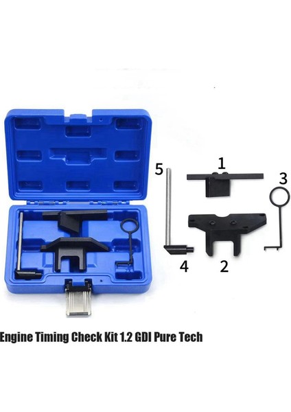 Motor Zamanlama Araçları Kontrol Faydalı Kit Calage 1.2 Gdı Dağıtım Senkronizasyonu Psa Için Pure Tech - Kayış 5318 (Yurt Dışından)