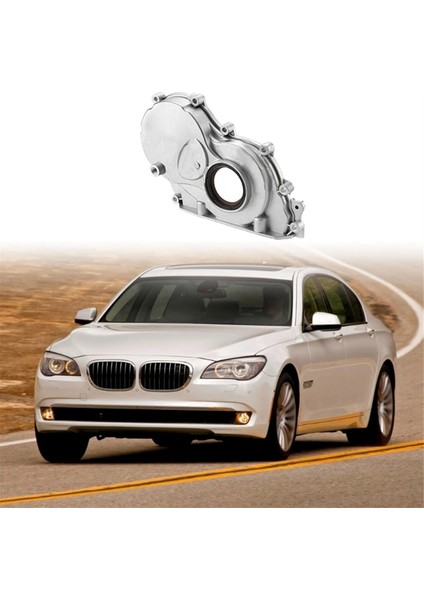 Alüminyum Zamanlama Dişli Kutusu Kapağı 11148512597 Bmw F20 F22 F23 F30 F45 Mini F55 2014-2021 Eksantrik Mili Zamanlama Zinciri Kapağı (Yurt Dışından)