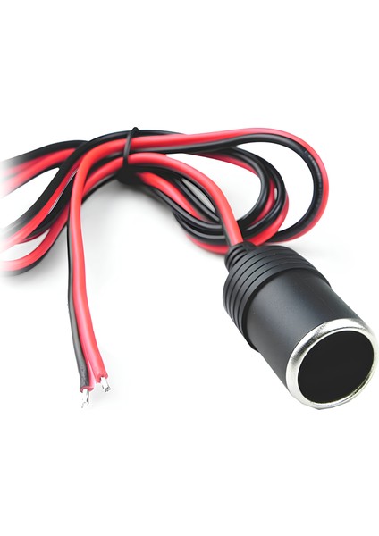 Araç Çakmaklık Uzatıcı Dişi Kablo Boş Çakmak Soketi