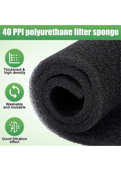 2 Adet Pencere Klima Filtreleri 24 x 15 X1/4 Inç Kesilebilir Köpük Yedek Filtreler, Frıedrıch, Ge, Yeni Nesil Klima Için (Yurt Dışından)