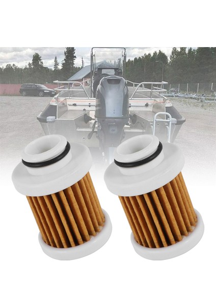 Adet 6D8-WS24A-00 Yakit Filtresi Yamaha F50-F115 Dıştan Takma Motor 40-115HP 30HP-115HP 4 Zamanlı Filtre 6D8-24563-00-00 (Yurt Dışından)
