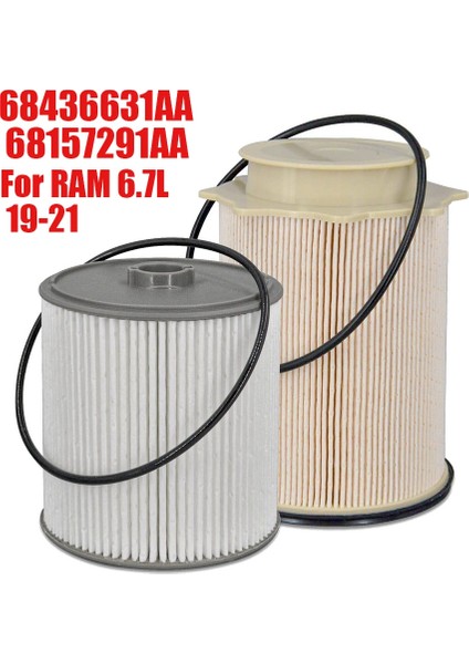 Adet Uyar 2019-2021 Ram 2500 3500 4500 6.7l Dizel Yakit Filtresi Kiti 68436631AA 68157291AA (Yurt Dışından)