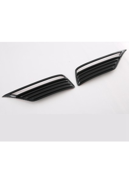 Araba Karbon Fiber Stil Arka Sis Lambası Çerçeve Koruma Lambası Kapağı Trim Toyota Land Cruiser LC300 2022 2023 (Yurt Dışından)