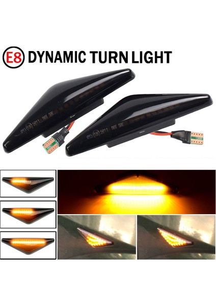 Dinamik Yan Işaretleri Akış Dönüş Yan Işıkları Yan Yan Işıkları Araba Ford Mondeo 2000-2007 Için Mk1 1998-2004 (Yurt Dışından) fırsatları
