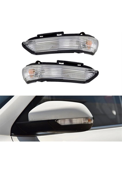 Saıc Mg Zs Roewe Rx3 2017-2021 Dikiz Aynası Işığı Kapı Yan Ayna Dönüş Sinyal Lambası (Sol + Sağ) (Yurt Dışından) indirimleri