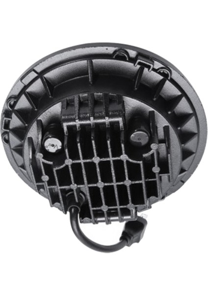 Siyah Arka Plan 7 Inç LED Farlar Yuvarlak Farlar Otomotiv Malzemeleri Çoban Için LED Farlar (Yurt Dışından) fiyatları