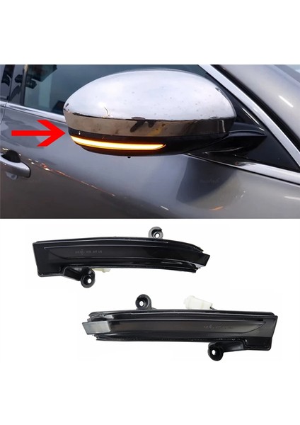 Araba Dinamik Dönüş Sinyal Işığı LED Yan Ayna Göstergesi Flaşör Lambası Renault Megane Iv Için Mk4 2016-2021 (Yurt Dışından) modelleri