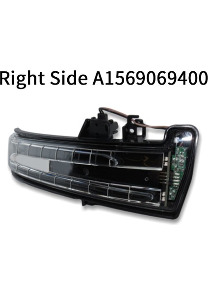 Mercedes Benz Ec Sınıfı 2009-2015 Için Dış Kapı Ayna LED Gösterge Düzeneği Sol Sağ A1569069300 A1569069400 (Yurt Dışından)