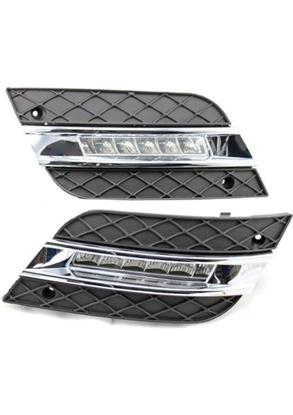Sol LED Gündüz Çalışan Işık Drl Sis Lambası Mercedes Benz ML350 W164 ML300 ML320 2010-2011 (Yurt Dışından) indirimleri