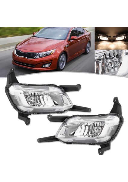 Araba Ön Sol Tampon Sis Farları Montaj Sürüş Lambası Sis Lambası Kıa Optima K5 2014 2015 2016 (Yurt Dışından) fiyatları