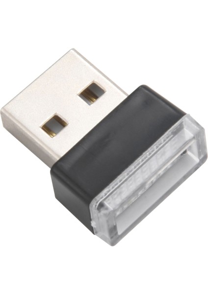 Mini Taşınabilir Mini USB LED Araba Işık Araç Içi USB Atmosfer Işığı Tak ve Çalıştır Dekoratif Işık Acil Aydınlatma Pc Araba Ürünleri Buz Mavisi (Yurt Dışından) fiyatları