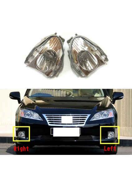 Araba Sol Ön Tampon Sis Farları Montaj Sürüş Lambası Sis Lambası Lexus ES240 ES350 2009 2010 2011 2012 (Yurt Dışından) modelleri