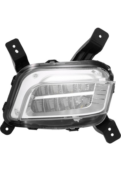 Araba Sağ Ön Tampon LED Sis Farları Montaj Sürüş Lambası Sis Lambası Geely Atlas Emgrand X7 Sport 2016 2017 (Yurt Dışından)