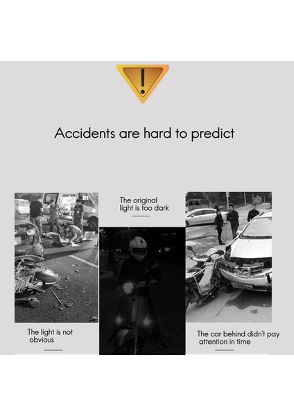 Motosiklet 3 LED Arka Kuyruk Plaka Fren Lambası Mini Motosiklet Plaka Lambası (Yurt Dışından) fiyatları