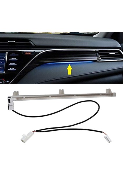 Toyota Camry 2018-2020 Lhd Yardımcı Pilot Atmosfer Işık Lambası Konsol Gösterge Paneli Atmosfer Ortam Işık Lambası LED (Yurt Dışından) fiyatları