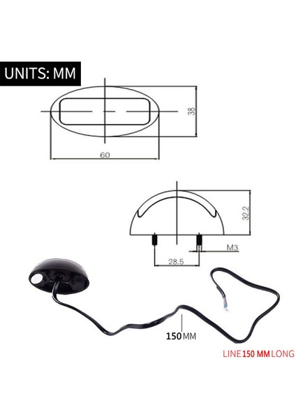 10-30V LED Römork Işık Takımı Arka Lambalar LED Işıklar Römork Otobüs Yüksek Güç Işıkları Kırmızı+Beyaz (Yurt Dışından) indirimleri