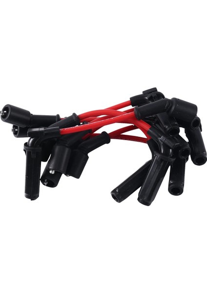 Araba Yüksek Voltajlı Ateşleme Teli 1 Takım 8 10.5mm Silikon Tel Gövde 9748RR 671-8161 Hummer Için (Yurt Dışından) fiyatları