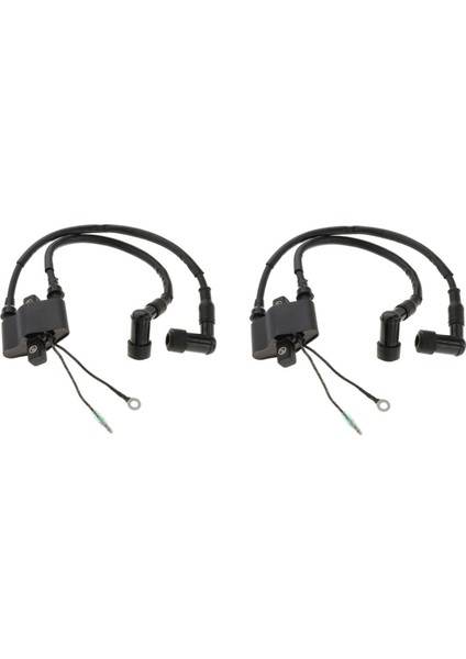 2 Adet Dıştan Takma Tekne Motoru Ateşleme Bobini Parçaları 3G2-06040-4 803706A1 3G2-06040 3G2060404 Tohatsu 9.9 15 18HP Için (Yurt Dışından)