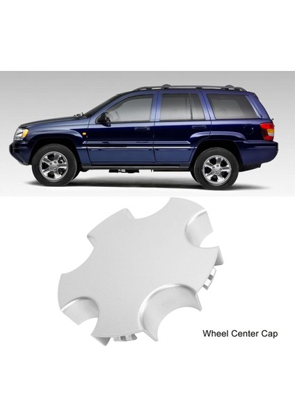Jeep Cherokee 2001-2004 Için Araba Tekerlek Merkezi Kapağı Göbek Kapağı Kapağı 5FA51PAKAC Araba Aksesuarları (Yurt Dışından)