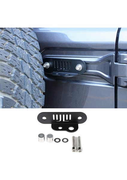 Araba Bagaj Kapağı Arka Kapı Menteşesi Anten Braketi Montaj Tutucusu Jeep Wrangler Jl 2018-2022 Aksesuarları (Yurt Dışından)