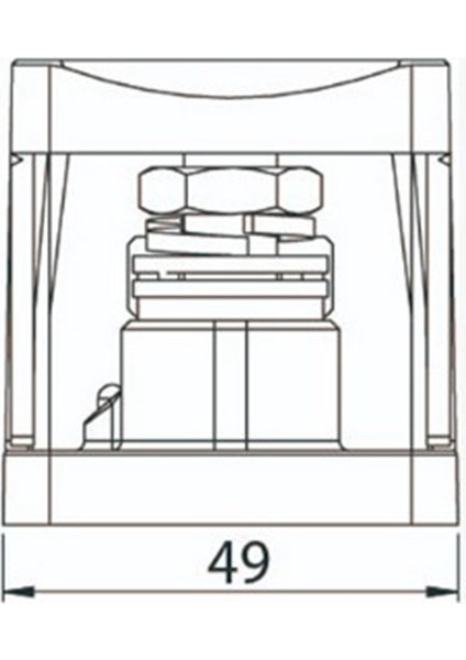 Anl Büyük Çatal Cıvata Sigorta Kutusu Araba Için Bir Giriş ve Bir Çıkış Yüksek Akım Yüksek Güç 150A Sigorta Kutusu (Yurt Dışından) fırsatları