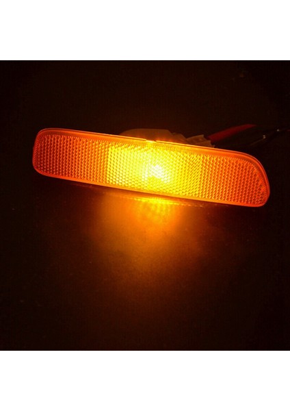 Lexus RX300 1999-2003 IS300 2001-05 Arka Tampon Reflektörü Sarı LED Yan Sinyal Lambası 8174048010 Için Sol Taraf (Yurt Dışından) modelleri