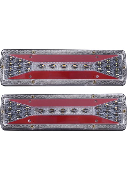 2 Adet Araba LED Arka Lambası Arka Sis Lambası Ters Gösterge Işığı Işık LED Araba Işıkları Oto Malzemeleri (Yurt Dışından)