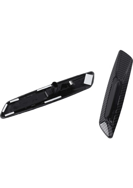 Karbon Fiber Desen Araba Dinamik LED Yan Işaretleyici Işık Dönüş Sinyal Işığı Bmw 5 Serisi Için F10 Sedan Ön Lcı 2011-2013 (Yurt Dışından) fırsatları