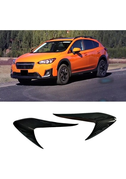 Araba Styling Abs Far Kaş Dekoratif Kapak Etiket Trim Subaru Xv 2012-2016 Için (Yurt Dışından)