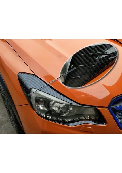 Araba Styling Abs Far Kaş Dekoratif Kapak Etiket Trim Subaru Xv 2012-2016 Için (Yurt Dışından)